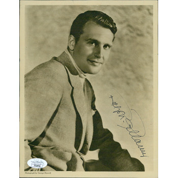 Ralph Bellamy Actor Signed 7x9 Photo Page JSA Authenticated Ralph Bellamy Actor Signed 7x9 Photo Page JSA Authenticated
