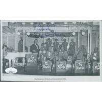 Tex Beneke Saxophonist Bandleader Signed 5x8.5 Cut Page JSA Authenticated Tex Beneke Saxophonist Bandleader Signed 5x8.5 Cut Page JSA Authenticated