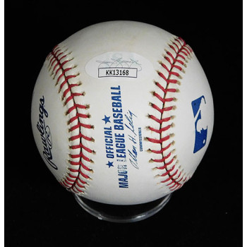 Sam Brownback Kansas Governor Senator Signed MLB Baseball JSA Authenticated