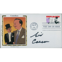 Sid Caesar Comedian Actor Signed First Day Issue Cover FDC JSA Authenticated