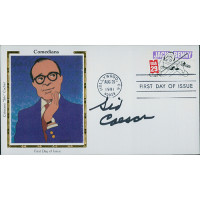 Sid Caesar Comedian Actor Signed First Day Issue Cover FDC JSA Authenticated