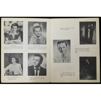 Johnny Cash And 7 Others Signed Souvenir Tour Program JSA Authenticated