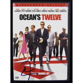 Don Cheadle Actor Signed Ocean's Twelve DVD Cover JSA Authenticated