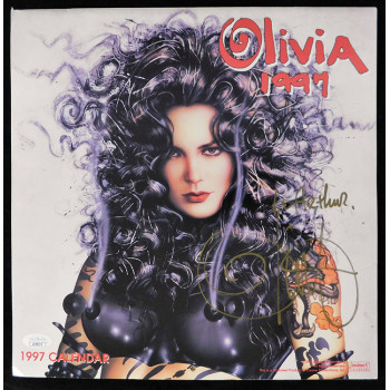 Olivia De Berardinis Artist Signed 1997 Wall Calendar JSA Authenticated