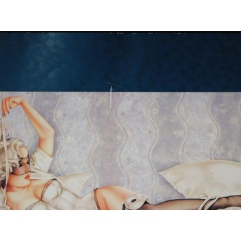 Olivia De Berardinis Signed Tapioca 16x20 Lithograph Art Poster JSA Authentic