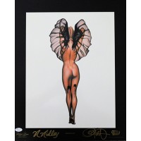 Olivia De Berardinis Signed Ginger Snaps 16x20 Lithograph Art Poster JSA Authenticated