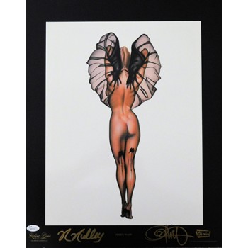 Olivia De Berardinis Signed Ginger Snaps 16x20 Lithograph Art Poster JSA Authenticated