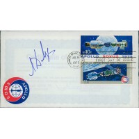 Anatoly Dobrynin Soviet Union Ambassador Signed First Day Cover JSA Authentic Anatoly Dobrynin Soviet Union Ambassador Signed First Day Cover JSA Authentic