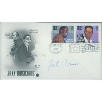 Fats Domino Piano Musician Signed First Day Issue Cover FDC JSA Authenticated