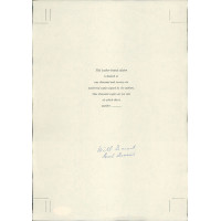 Will and Ariel Durant Writer Signed 8.5x12 Insert Book Page JSA Authenticated Will and Ariel Durant Writer Signed 8.5x12 Insert Book Page JSA Authenticated