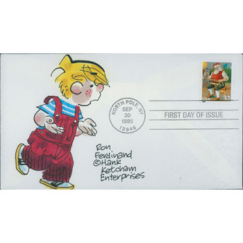 Ron Ferdinand Cartoonist Signed First Day Issue Cover FDC JSA Authenticated Ron Ferdinand Cartoonist Signed First Day Issue Cover FDC JSA Authenticated