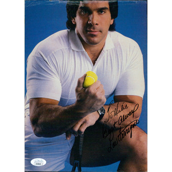 Lou Ferrigno Actor Signed 8x10.5 Magazine Page Photo JSA Authenticated Lou Ferrigno Actor Signed 8x10.5 Magazine Page Photo JSA Authenticated