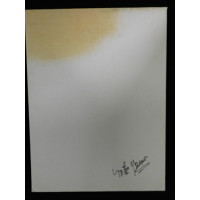 Mitzi Gaynor Signed 12x16 Blank Mounted Canvas JSA Authenticated