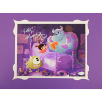 Mary Gibbs Disney Boo Monsters Inc. Signed 11x14 Print Matting JSA Authenticated Mary Gibbs Disney Boo Monsters Inc. Signed 11x14 Print Matting JSA Authenticated
