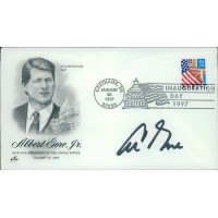 Al Gore Vice President Signed First Day Cover JSA Authenticated Al Gore Vice President Signed First Day Cover JSA Authenticated