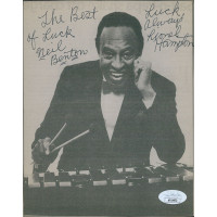 Lionel Hampton Big Band Musician Signed 6x7.5 Magazine Page Photo JSA Authentic