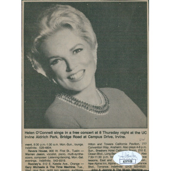 Lionel Hampton Big Band Musician Signed 4.25x6 Magazine Page Photo JSA Authentic Lionel Hampton Big Band Musician Signed 4.25x6 Magazine Page Photo JSA Authentic