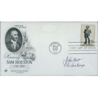 John Hart The Lone Ranger Signed First Day Issue Cover FDC JSA Authenticated