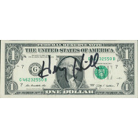 Henry Hill Goodfellas Mobster Signed One Dollar Bill JSA Authenticated
