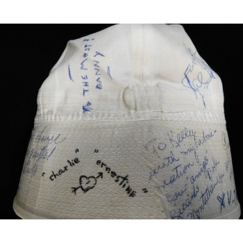 Hollywood Stars and Entertainers Signed Hat by 18 PSA Authenticated