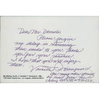 Varnette Honeywood Signed Big Meeting 4x6 Print JSA Authenticated Varnette Honeywood Signed Big Meeting 4x6 Print JSA Authenticated