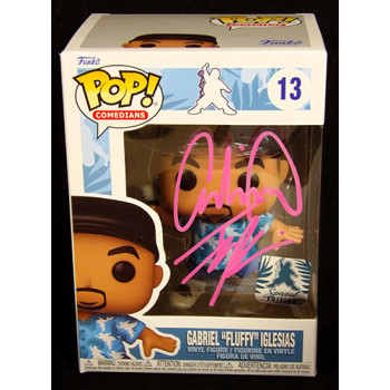 Gabriel Iglesias Signed Funko Pop Comedians 13 Fluffy JSA Authenticated