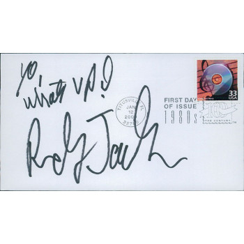 Randy Jackson Musician Producer Signed First Day Issue Cachet JSA Authenticated