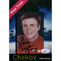 Walter Koenig Star Trek Signed 5x7 Promo Photo JSA Authenticated Walter Koenig Star Trek Signed 5x7 Promo Photo JSA Authenticated