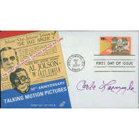 Carla Laemmle Actress Signed First Day Issue Cover FDC JSA Authenticated