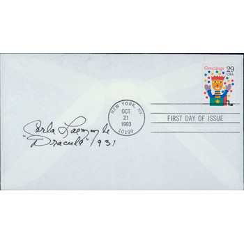 Carla Laemmle Actress Signed First Day Issue Cover FDC JSA Authenticated Carla Laemmle Actress Signed First Day Issue Cover FDC JSA Authenticated