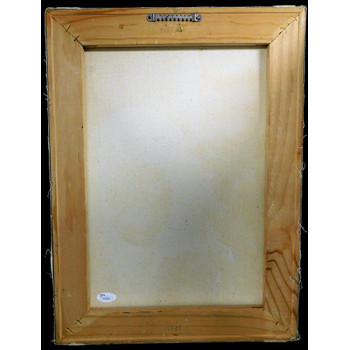 Steve Lawrence & Eydie Gorme Signed 12x16 Hand Painted Canvas JSA Authenticated