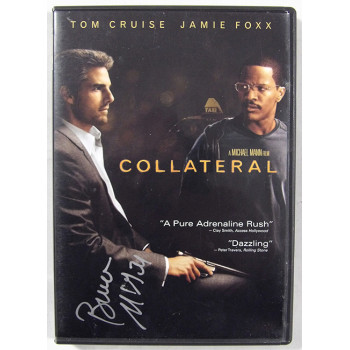 Bruce McGill Actor Signed Collateral DVD Cover JSA Authenticated
