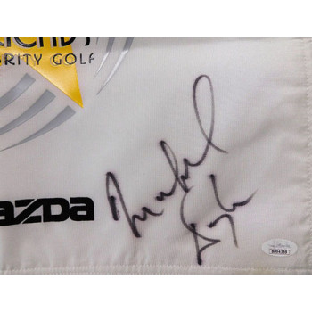 Michael Douglas & Friends Signed 2002 Celebrity Golf Flag JSA Authenticated by 8