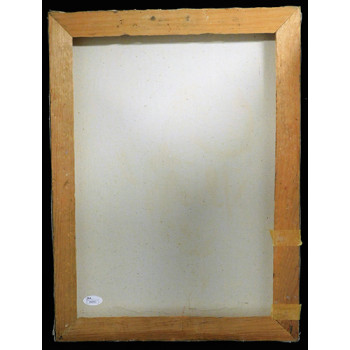 Vincent Price Signed 12x16 One Of A Kind Hand Painted Canvas JSA Authenticated