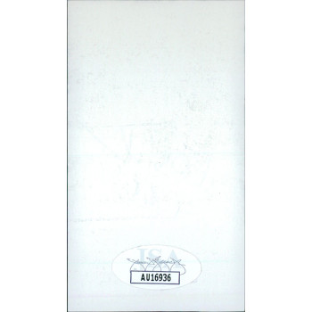 Martha Reeves Singer Signed 2x3.5 Promo Cut Photo JSA Authenticated