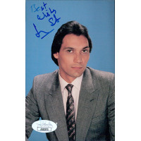 Jimmy Smits LA Law Actor Signed 3.5x5.5 Postcard Photo JSA Authenticated