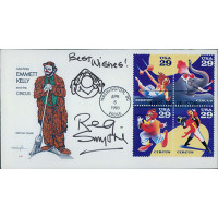 Reg Smythe Cartoonist Signed First Day Issue Cover FDC JSA Authenticated Reg Smythe Cartoonist Signed First Day Issue Cover FDC JSA Authenticated