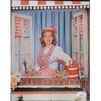 Ann Sothern Actress Signed 8x10 Magazine Page JSA Authenticated Ann Sothern Actress Signed 8x10 Magazine Page JSA Authenticated