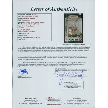 Sylvester Stallone Signed Rocky Matchbox Collectibles Car JSA Authenticated DMG Sylvester Stallone Signed Rocky Matchbox Collectibles Car JSA Authenticated DMG