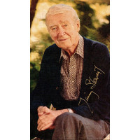 Jimmy Stewart Actor Signed 5x8.5 Magazine Clipping Page JSA Authenticated