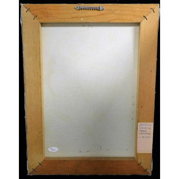 Patrick Swayze Signed 12x16 One Of A Kind Hand Painted Canvas JSA Authenticated