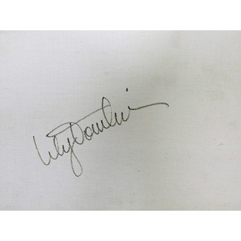 Lily Tomlin and Donald O'Connor Signed 12x16 Mounted Canvas JSA Authenticated