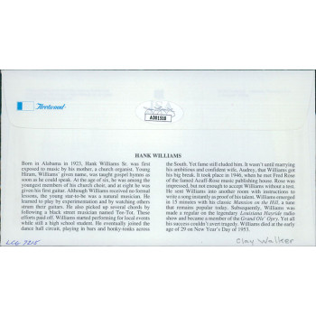 Clay Walker Country Singer Signed First Day Issue Cachet JSA Authenticated Clay Walker Country Singer Signed First Day Issue Cachet JSA Authenticated