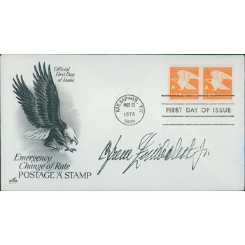 Efrem Zimbalist Jr. Actor Signed First Day Issue Cover FDC JSA Authenticated Efrem Zimbalist Jr. Actor Signed First Day Issue Cover FDC JSA Authenticated