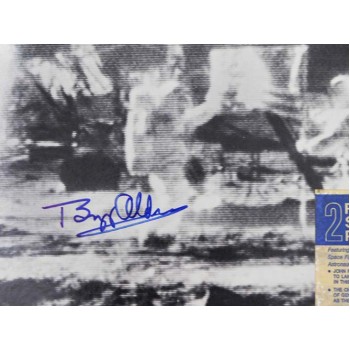 Buzz Aldrin Signed Eagle Has Landed Record LP Album JSA Authenticated