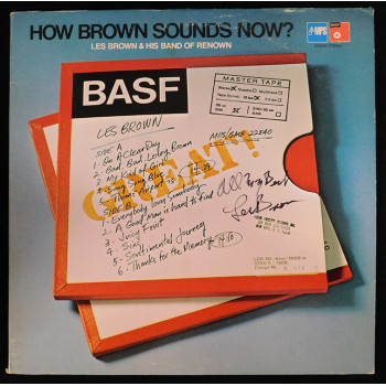 Les Brown Big Band Signed How Brown Sounds Now? LP Album JSA Authenticated
