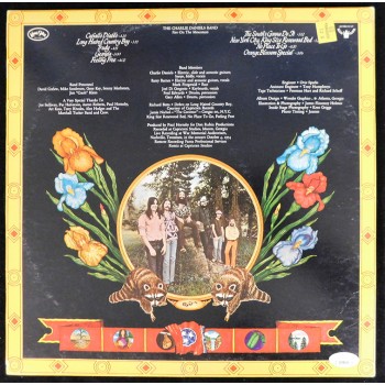 Charlie Daniels Signed Fire On The Mountain LP Album Cover JSA Authenticated