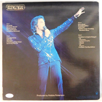 Neil Diamond Singer Signed Love At The Greek LP Album JSA Authenticated