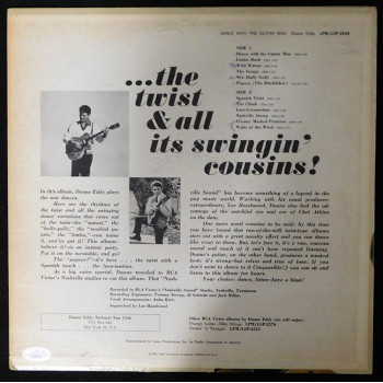 Duane Eddy Guitarist Signed Dance With The Guitar Man LP Album JSA Authenticated