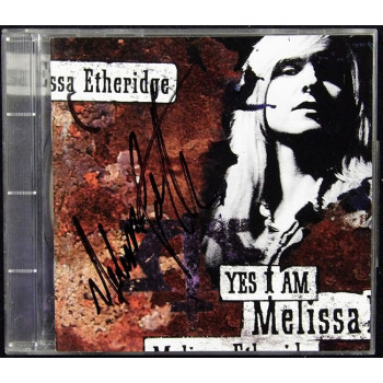 Melissa Etheridge Signed Yes I Am CD Booklet JSA Authenticated